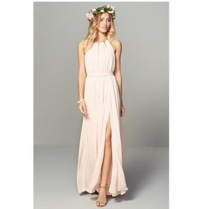 Lulus Grecian pink , rose dress size small